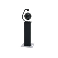 Eurolite set mirror ball 30cm black with stage stand variable + cover black