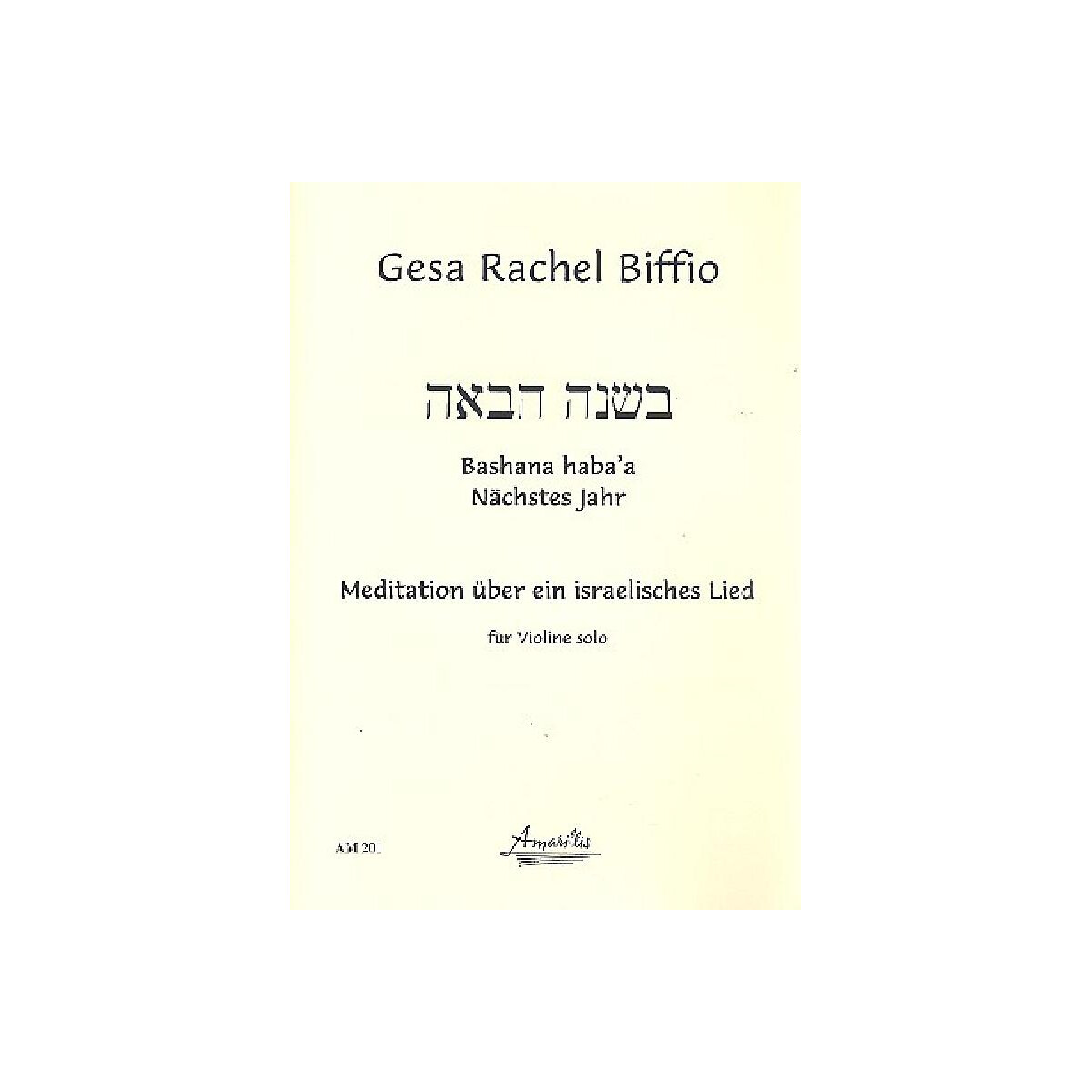 Bashana habaa für Violine box