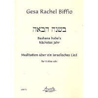 Bashana habaa für Violine