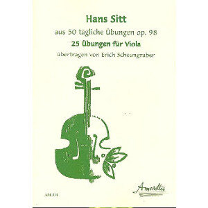 25 Übungen op.98 für Viola