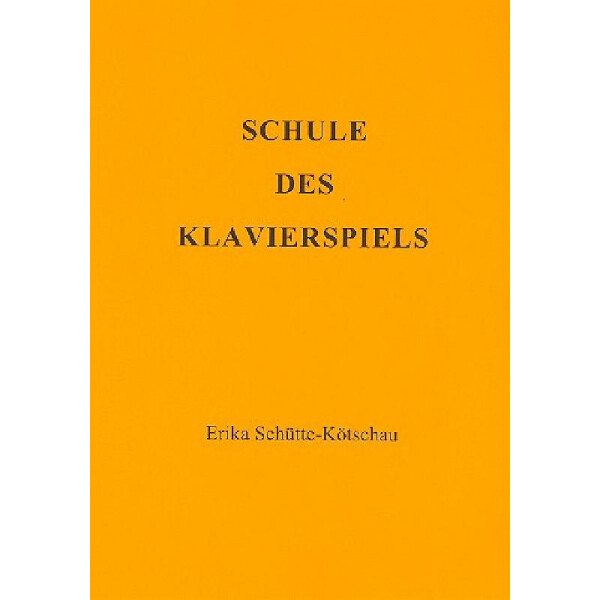 Schule des Klavierspiels