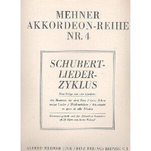 Schubert-Lieder-Zyklus 4 Lieder