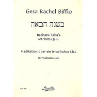 Bashana habaa für Violoncello