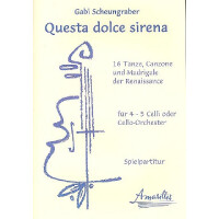 Questa dolce sirena für 4-5 Violoncelli