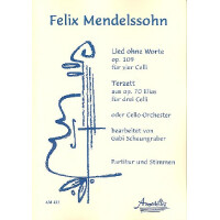 2 Stücke für 3-4 Violoncelli (Ensemble)