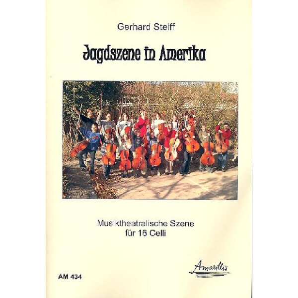 Jagdszene in Amerika für 16 Violoncelli
