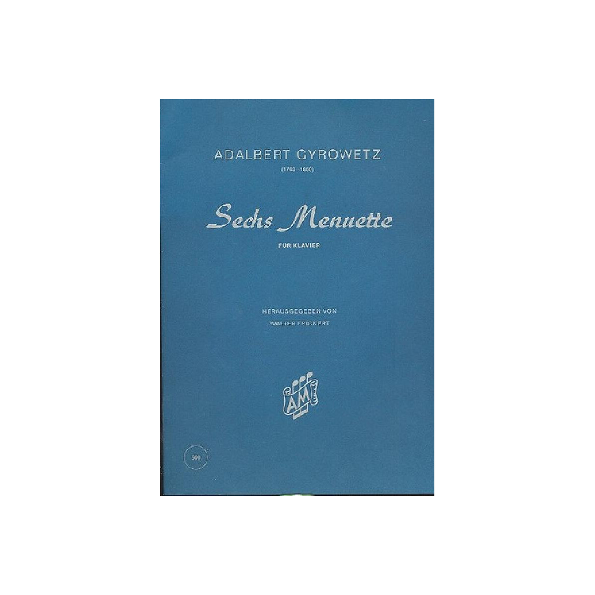 6 Menuette für Klavier