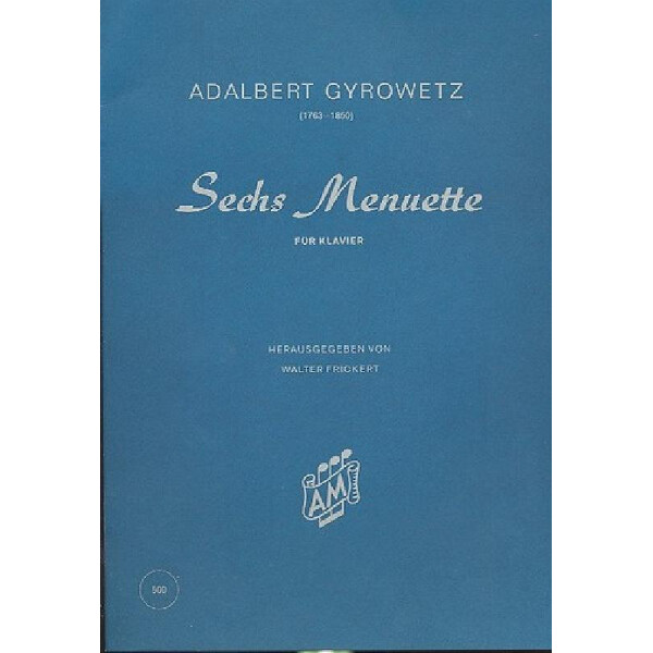 6 Menuette für Klavier