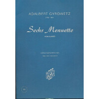 6 Menuette für Klavier