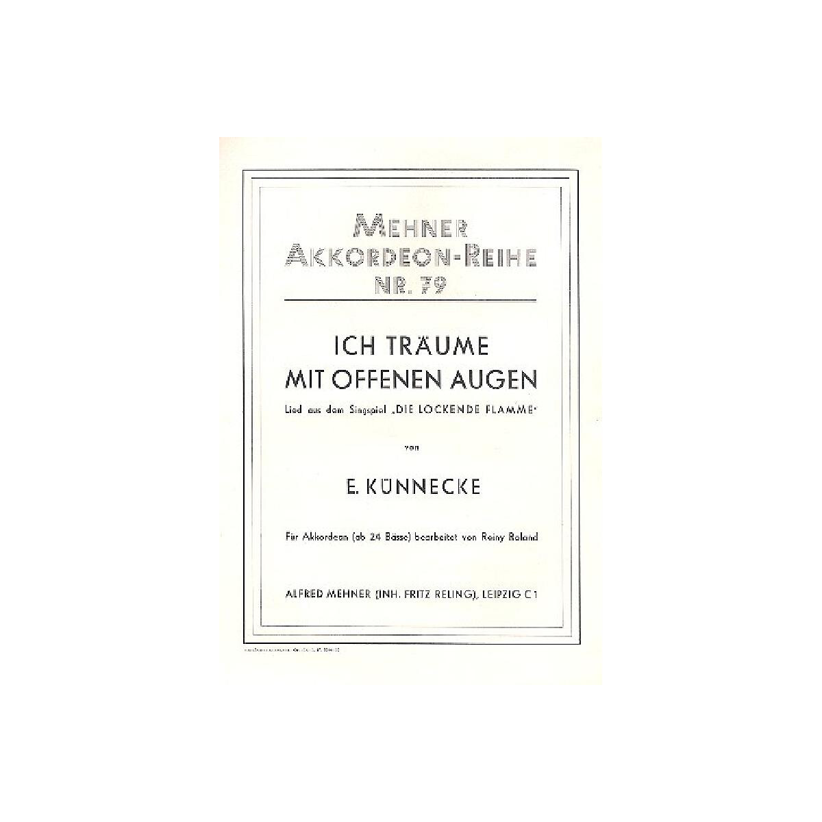 Ich träume mit offenen Augen box