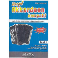 Knopfakkordeon kompakt Band 1 (+CD)