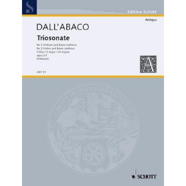 Triosonate C-Dur op.3,1