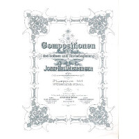 Les papillons für 3 Violinen und Klavier