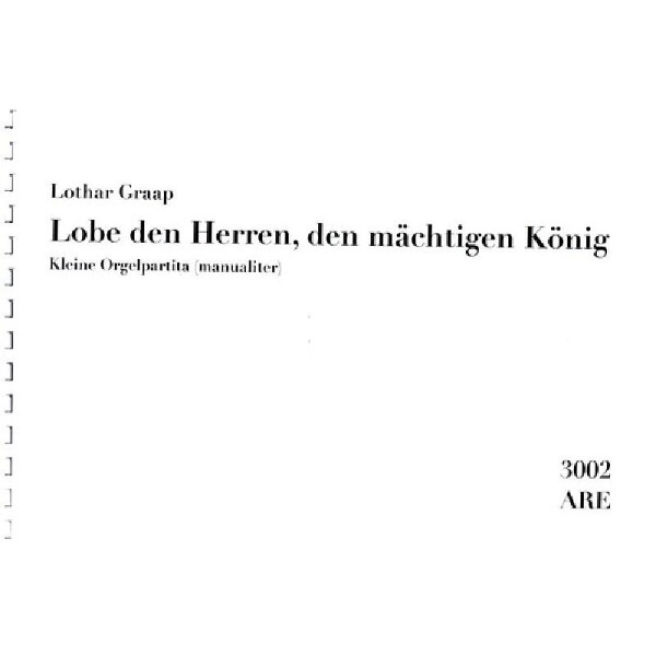 Lobe den Herren den mächtigen König