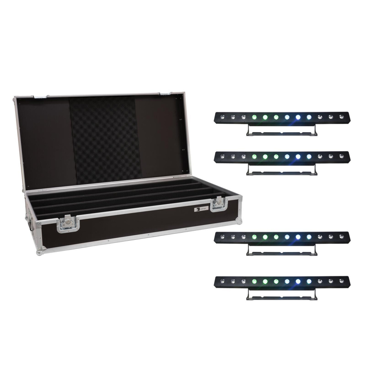 Eurolite Set 4x LED PIX-12 QCL strip + c box