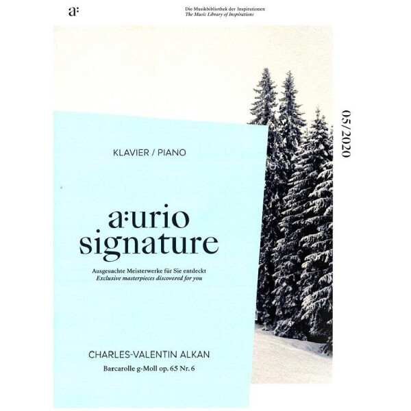 Barcarolle g-Moll op.65 Nr.6