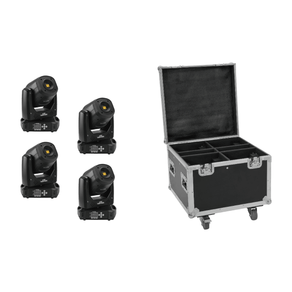 Eurolite Set 4x LED TMH-S90 + Case