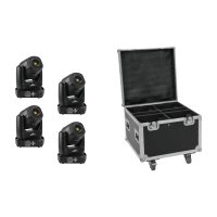 Eurolite Set 4x LED TMH-S90 + Case