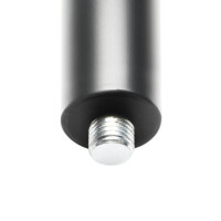 Adam Hall spacer tube with thread M20 / extendable black