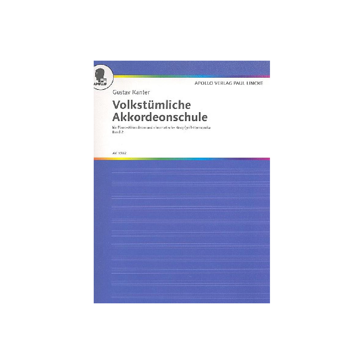 Volkstümliche Akkordeon-Schule