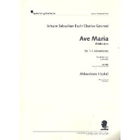 Ave Maria Meditation , Akkordeon 2, 3 und 4