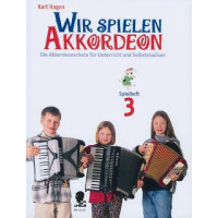 Wir spielen Akkordeon Spielheft 3
