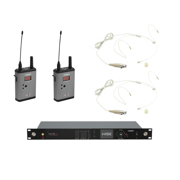 Psso Set WISE TWO + 2x BP + 2x Headset 518-548MHz