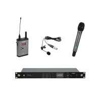Psso Set WISE TWO + Dynamic wireless microphone + BP + Lavalier 518-548MHz