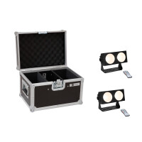 Eurolite Set 2x LED CBB-2 COB WW Leiste + Case