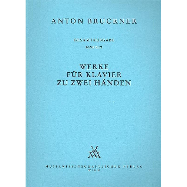 Werke für Klavier zu 2 Händen