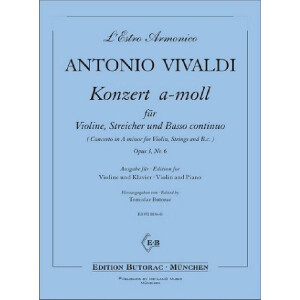Konzert a-Moll op.3,6 für Violine, Streicher