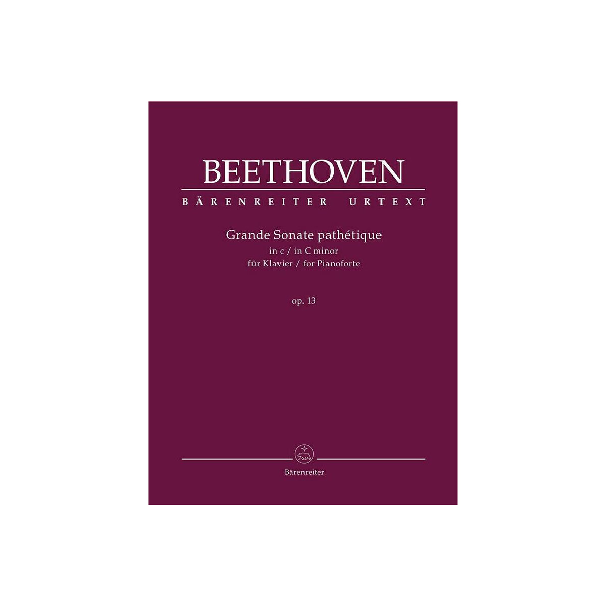 Grande sonate pathétique c-Moll op.13