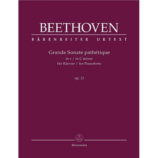 Grande sonate pathétique c-Moll op.13