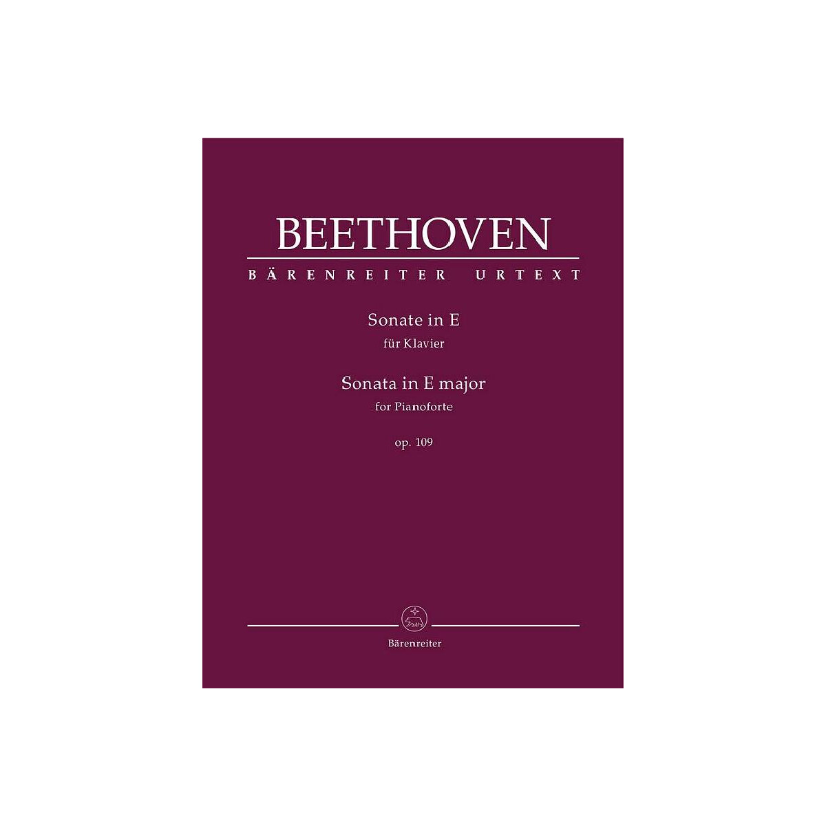 Sonate E-Dur op.109 box