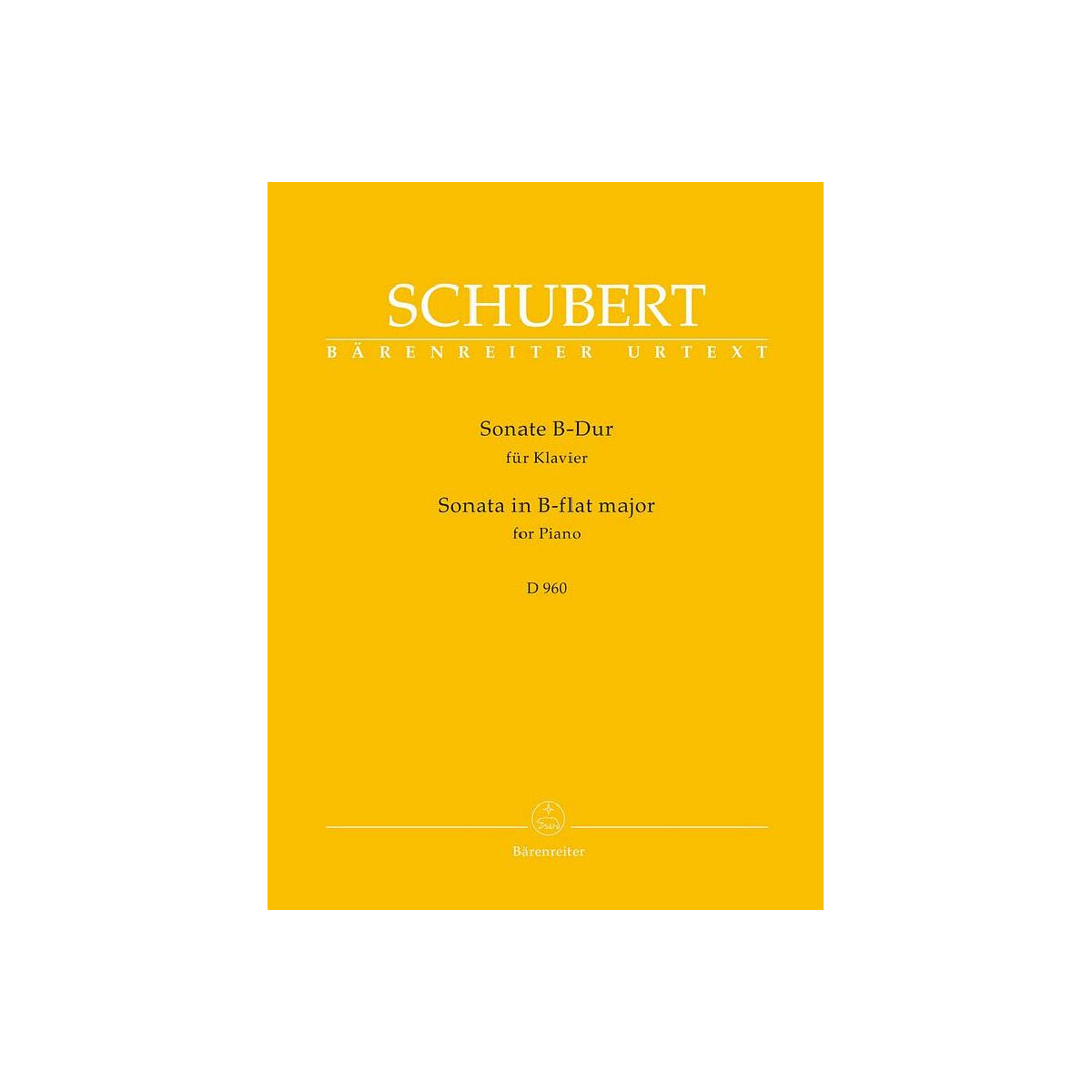 Sonate B-Dur D960 für Klavier box