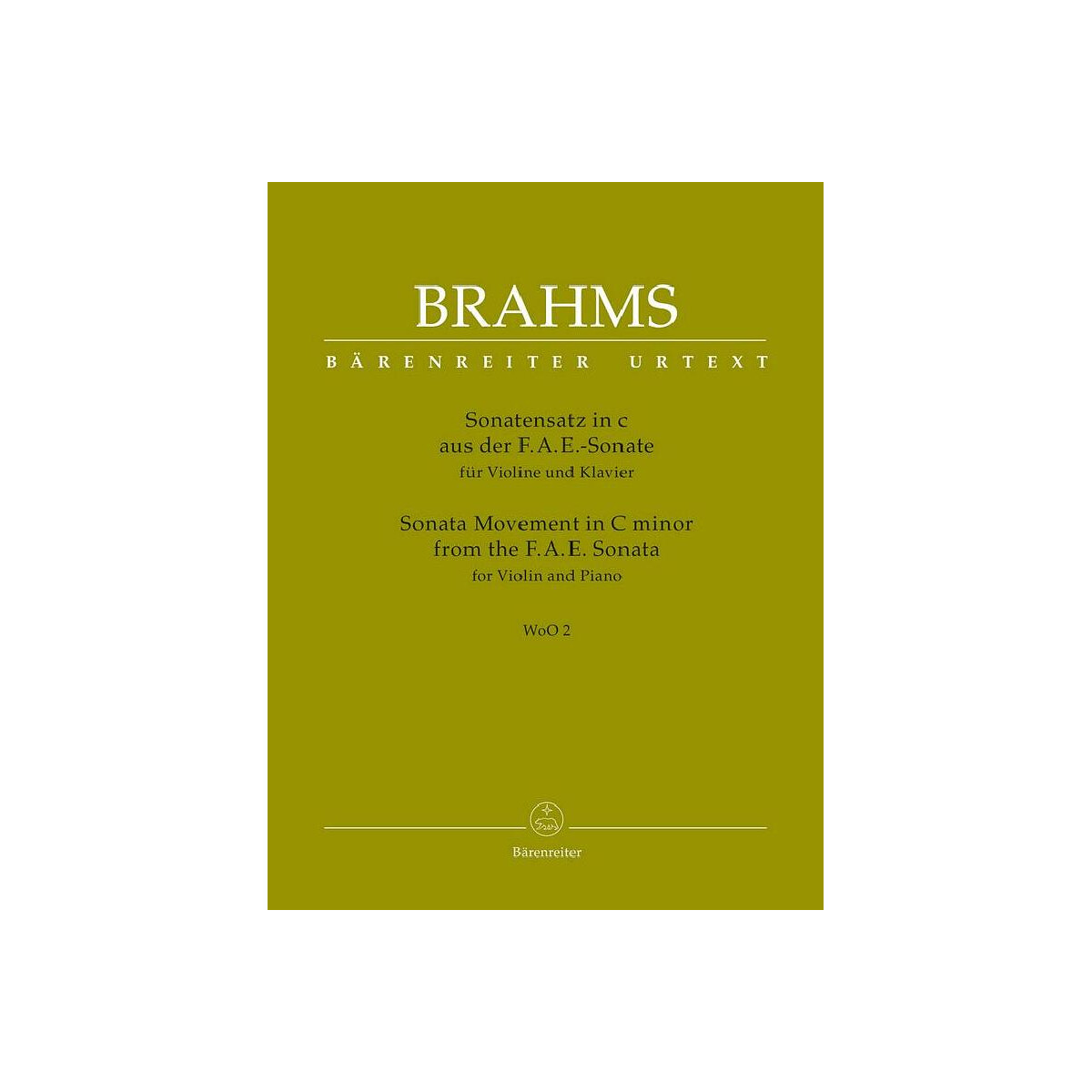 Sonatensatz c-Moll aus der F.A.E.-Sonate box