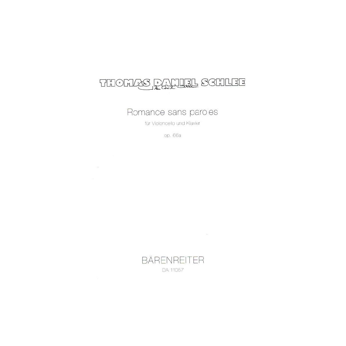 Romance sans paroles op.66a box