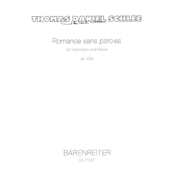 Romance sans paroles op.66a