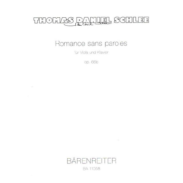 Romance sans paroles op.66b