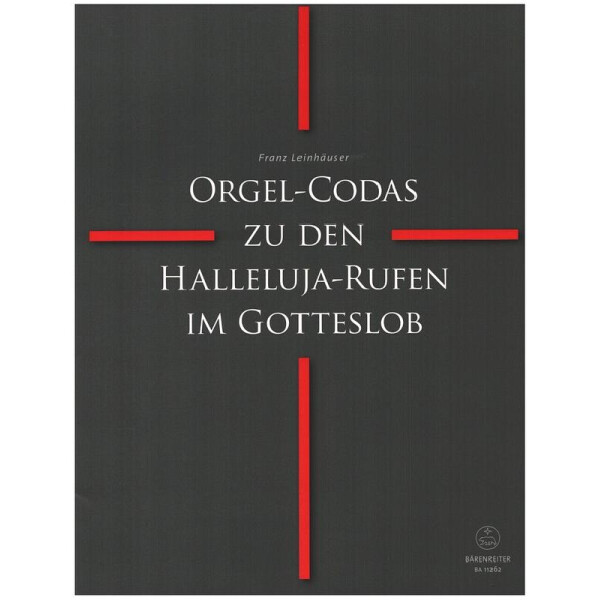 Orgel-Codas zu den Halleluja-Rufen im Gotteslob