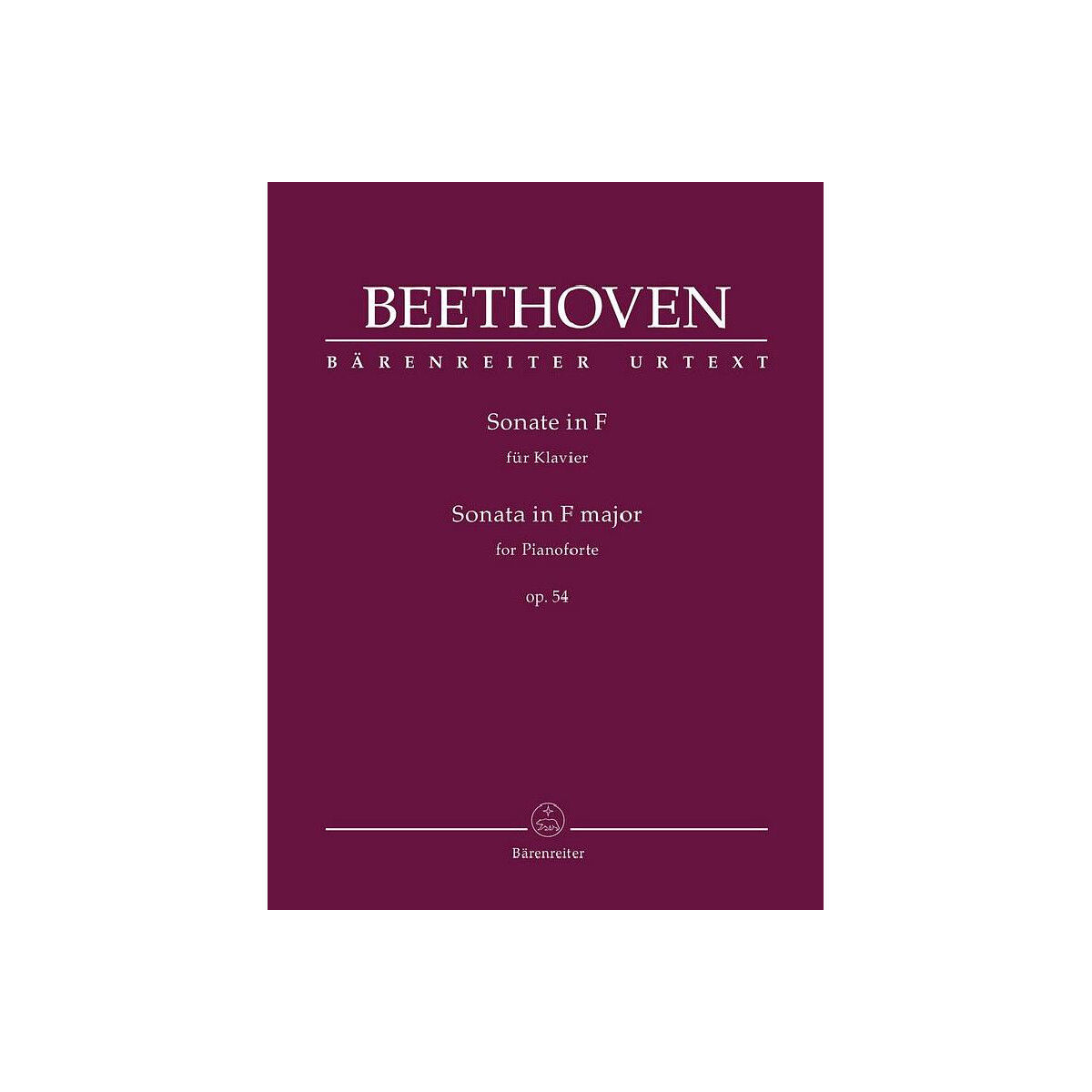 Sonate F-Dur op.54 box