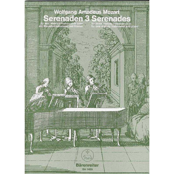 Serenaden Band 3 für 3 Melodie-