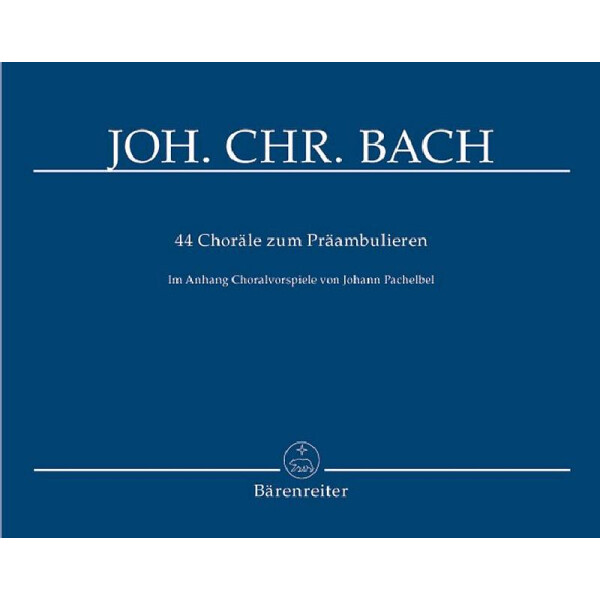 44 Choräle zum Präambulieren für Orgel
