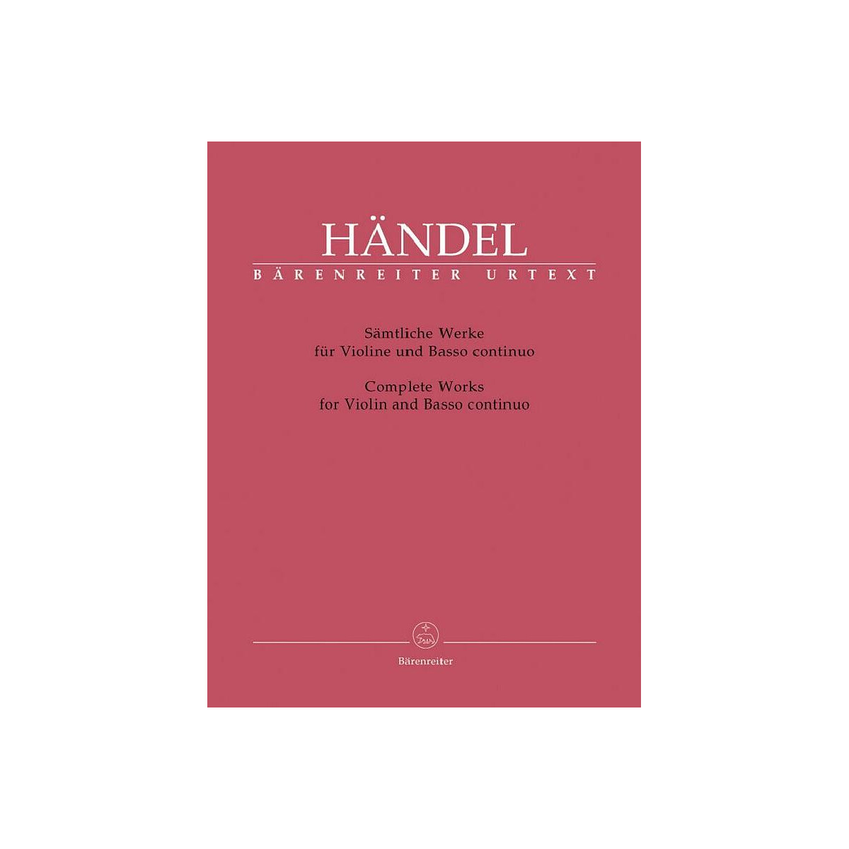 Sämtliche Werke für Violine box