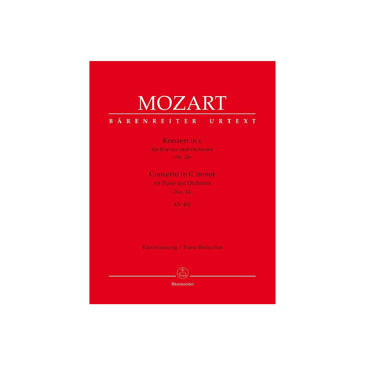 Konzert c-Moll KV491 für Klavier box