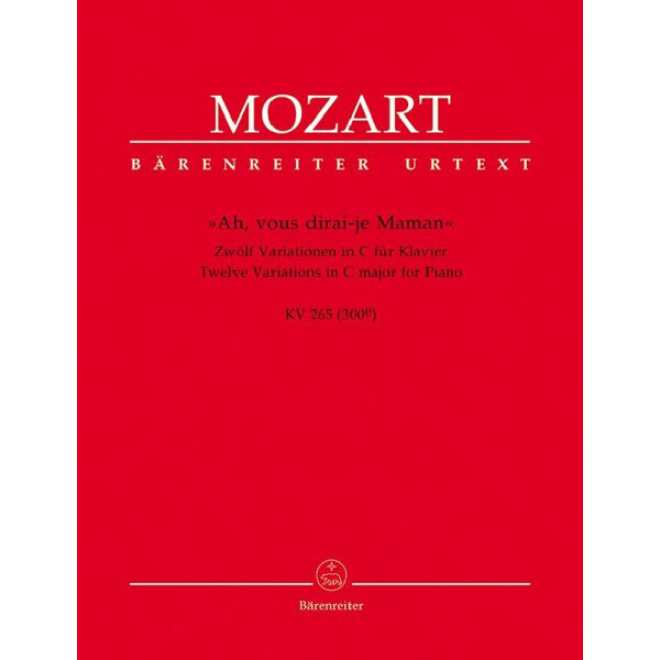 Ah vous dirai-je maman 12 Variationen