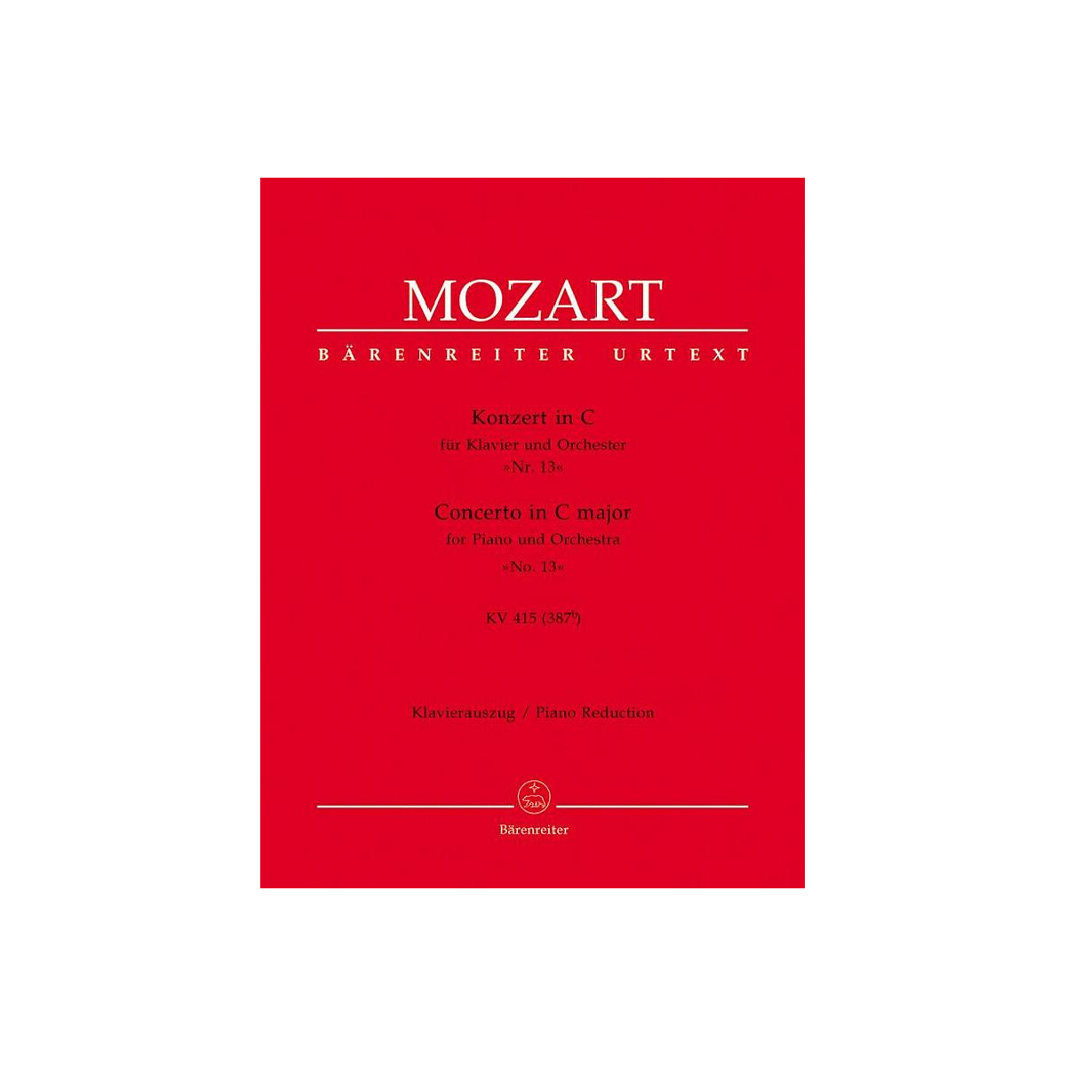 Konzert C-Dur KV415 für box