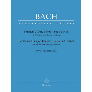 Sonate G-Dur BWV1021, Sonate