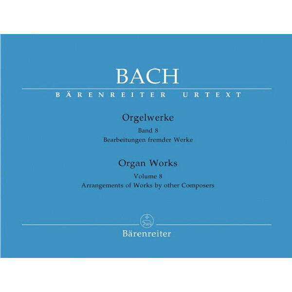 Orgelwerke Band 8 Bearbeitungen