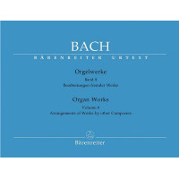 Orgelwerke Band 8 Bearbeitungen